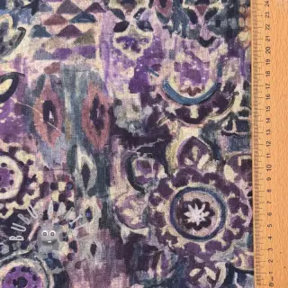 Tessuto decorativo Abstract purple digital print