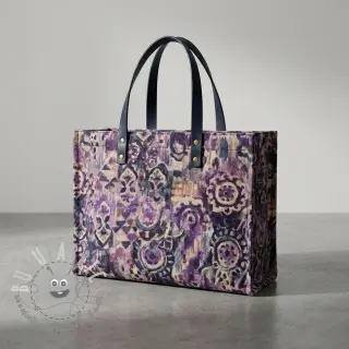 Tessuto decorativo Abstract purple digital print