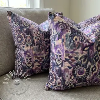 Tessuto decorativo Abstract purple digital print
