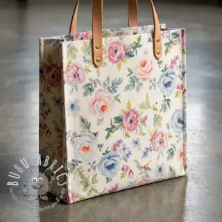 Tessuto decorativo Linenlook Romance digital print