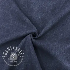Tessuto CANVAS STONEWASHED dark navy