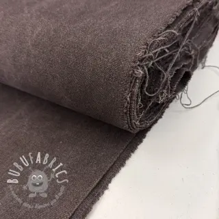 Tessuto CANVAS STONEWASHED brown