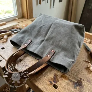 Tessuto CANVAS STONEWASHED grey
