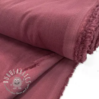 Cord a coste dark rose