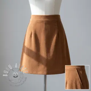Cord a coste caramel