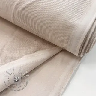 Cord a coste beige