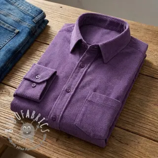 Cord a coste lavender