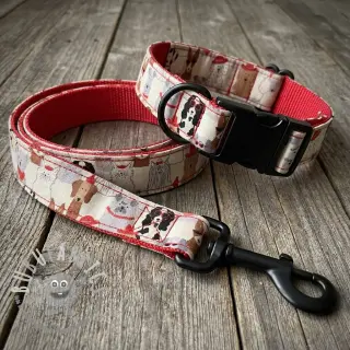 Tessuto decorativo Linenlook Dog Dress Up