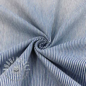 JEANS DENIM 8.5 OZ Small stripe blue