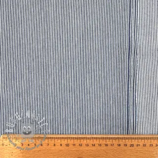 JEANS DENIM 8.5 OZ Small stripe blue