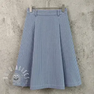JEANS DENIM 8.5 OZ Small stripe blue