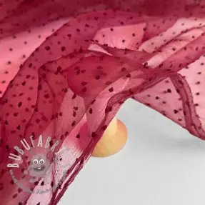 Tulle per TUTU DOTS bordeaux