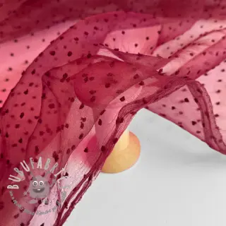 Tulle per TUTU DOTS bordeaux