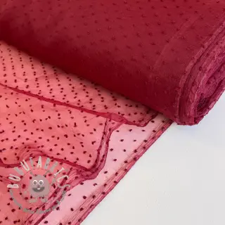 Tulle per TUTU DOTS bordeaux