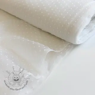 Tulle per TUTU DOTS white