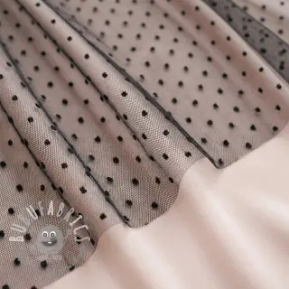 Tulle per TUTU DOTS black