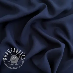 Lyocell navy blue