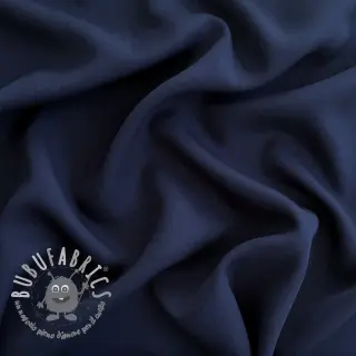 Lyocell navy blue