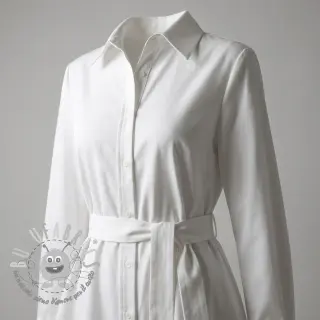 Tessuto di cotone TWILL Mango white