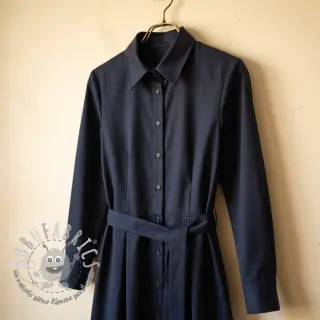 Tessuto di cotone TWILL Mango marine