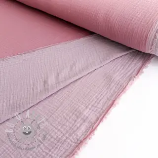 Mussola/Doppia garza DOUBLE FACE lilac