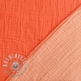 Mussola/Doppia garza DOUBLE FACE peach