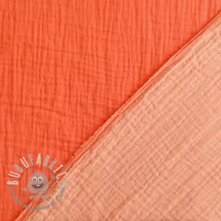 Mussola/Doppia garza DOUBLE FACE peach