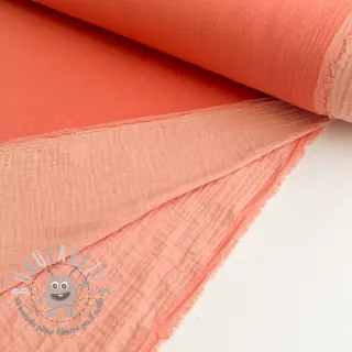 Mussola/Doppia garza DOUBLE FACE peach