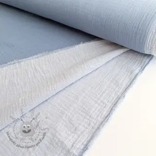 Mussola/Doppia garza DOUBLE FACE light jeans