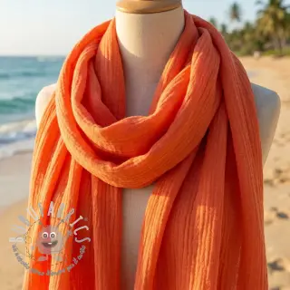 Mussola/Doppia garza DOUBLE FACE peach