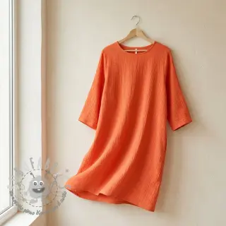Mussola/Doppia garza DOUBLE FACE peach