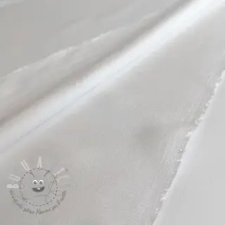 Viscosa con lino BUBBLY white