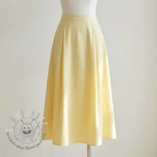 Viscosa con lino BUBBLY pale banana