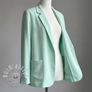 Viscosa con lino BUBBLY misty jade