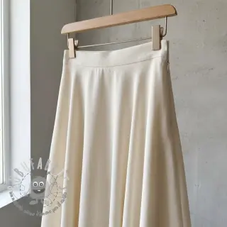 Viscosa con lino BUBBLY off white