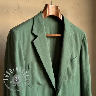 Viscosa con lino BUBBLY dak mint