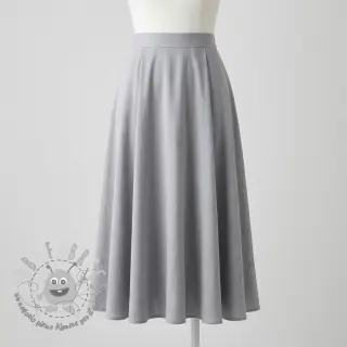 Viscosa con lino BUBBLY light grey