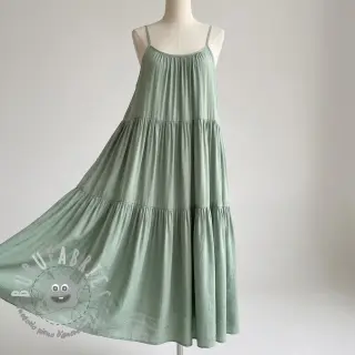 Viscosa con lino BUBBLY light mint