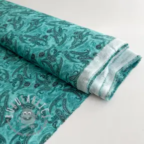 Viscosa RAYON POPLIN Paisley design C