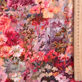 Viscosa RAYON POPLIN Blossoms design A