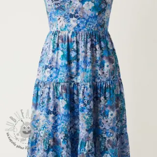 Viscosa RAYON POPLIN Blossoms design C