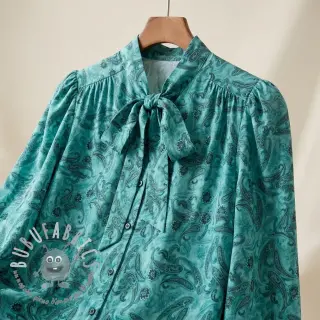 Viscosa RAYON POPLIN Paisley design C