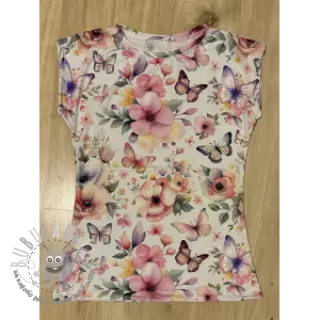 Jersey VISCOSE LYCRA HEAVY Soft and vibrant design D