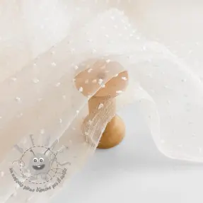 Tulle per TUTU DOTS off white