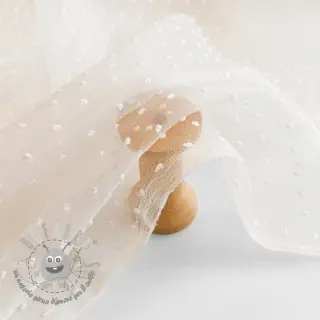 Tulle per TUTU DOTS off white