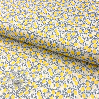 Tessuto di cotone DOBBY Lemons digital print