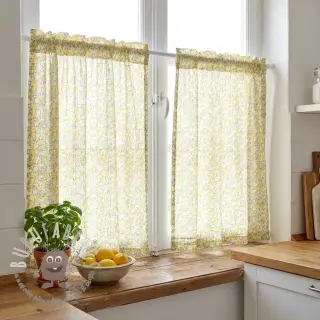 Tessuto di cotone DOBBY Lemons digital print
