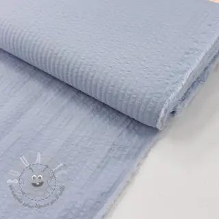 Tessuto di cotone BUBBLE dusty blue