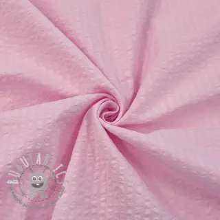 Tessuto di cotone BUBBLE poudre