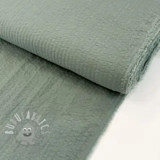 Tessuto di cotone BUBBLE khaki